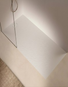 Plato de ducha Acquabella AREIA modelo textura degradada