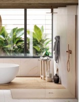 Plato de ducha Acquabella FOCUS crema cobre