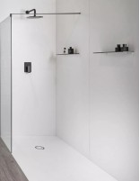Plato de ducha Acquabella FOCUS negra