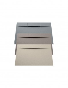 Plato de ducha ASIS - rejilla alargada de Kassandra