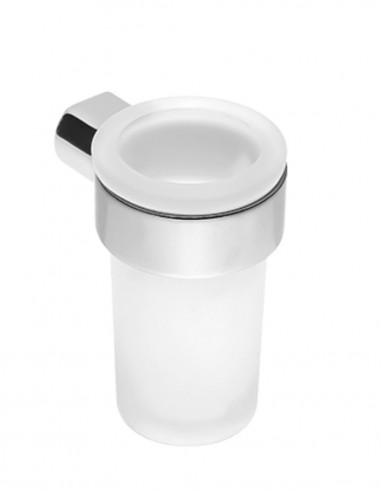 Portavaso de pared cromo - MINA de PyP