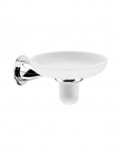 Jabonera de pared cromo - SIRA de PyP