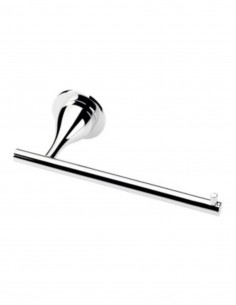 Portarrollo sin tapa cromo