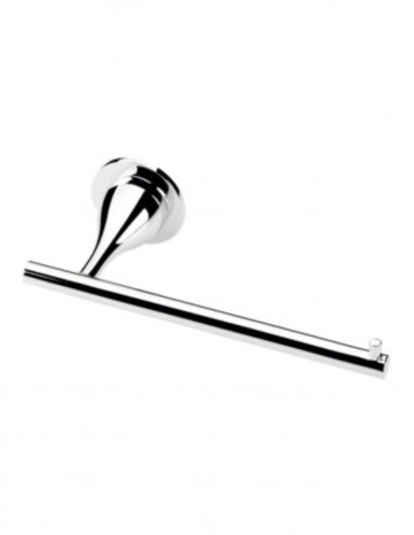 Portarrollo sin tapa cromo