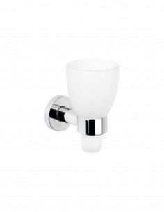 Portavaso de pared cromo - VICTORIA de PyP