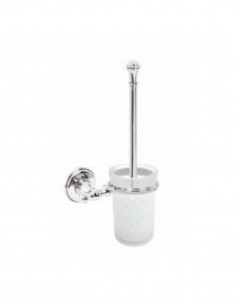 Escobillero pared completo cromo - TÍVOLI de PyP