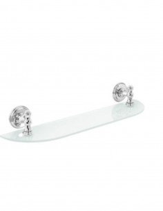 Repisa cristal en cromo - TÍVOLI de PyP