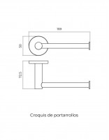 Pack de accesorios cromo - ESSENTIAL de Medimex croquis