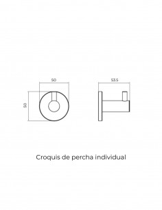 Pack de accesorios níquel cepillado - ESSENTIAL de Medimex 2