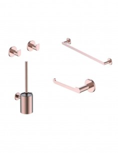 Pack de accesorios oro cepillado/oro rosa - PRACTIC de Medimex 2