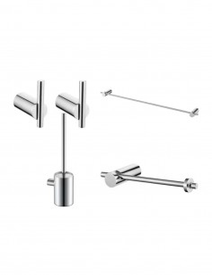 Pack de accesorios cromo - TIME de Medimex