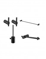 Pack de accesorios negro/black gun metal - TIME de Medimex