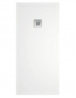 Plato ducha enmarcado