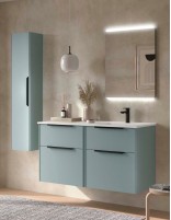 Conjunto 120 lavabo desplazado aqua