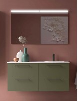Mueble lavabo desplazado Salgar green dcha