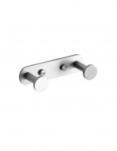 Percha doble - inox. cepillado ECO de Manillons Torrent