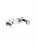 Percha doble - inox. cepillado ECO de Manillons Torrent