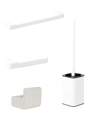 Pack de accesorios para baño - blanco Yass de Manillons Torrent