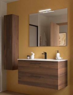 Mueble lavabo Salgar SILANE 2 cajones tiradores texturizados 2