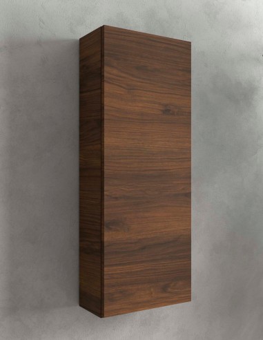 Armario baño Salgar nogal