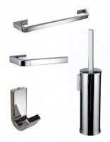 Pack de accesorios para baño - cromo LUXOR de Manillons Torrent