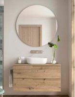 Mueble baño sobre encimera Salgar modelo VIMA 2 cajones