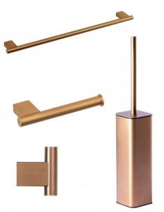 Pack de accesorios para baño - bronce TOMO de Manillons Torrent