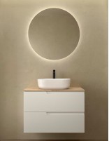 Mueble baño Salgar sobre encimera 80