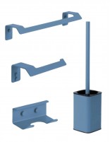 Pack de accesorios para baño - azul atlántico SLIM de Manillons Torrent