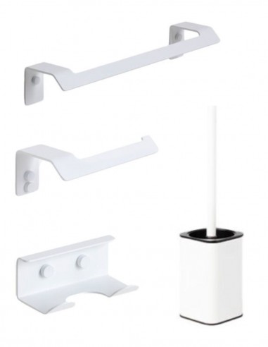 Pack de accesorios para baño - blanco SLIM de Manillons Torrent