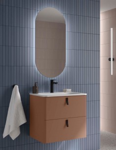 Mueble Uniiq Salgar con 2 cajones y lavabo incluido 2