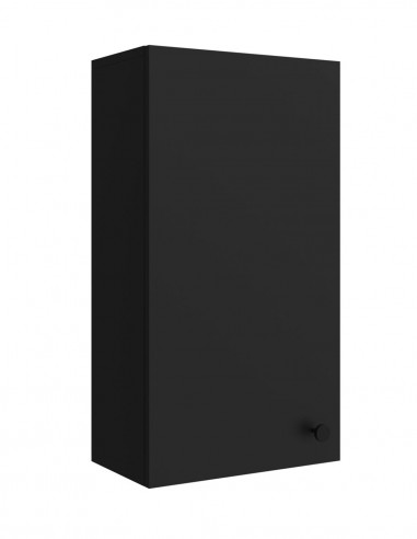 Armario auxiliar fondo reducido black satin