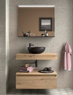 Conjunto encimera + cajonera Domus de Salgar - lavabo incluido