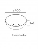 Conjunto encimera + cajonera Domus de Salgar croquis