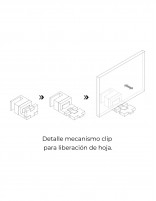 Mampara ducha fijo + corredera - oro anodizado CAUCE de Bathplus croquis