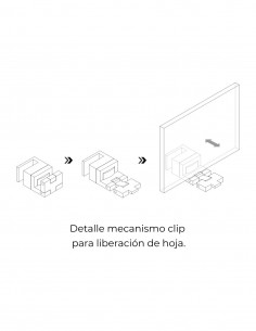 Mampara blanco mate dos fijos y dos correderas - CAUCE de Bathplus 2