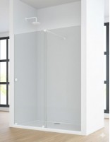 Mampara de ducha blanco mate - LIFE de Bathplus