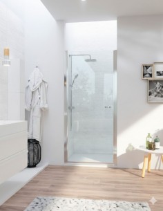 Mampara plata alto brillo 1 hoja abatible - SONY de Bathplus