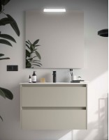 Mueble de baño Salgar modelo Noja grey satin