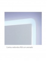 Espejo con cantos redondeados - AQUA + de BathDecor