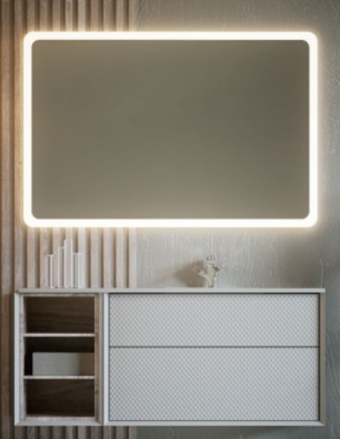 Espejo con cantos redondeados - AQUA + de BathDecor