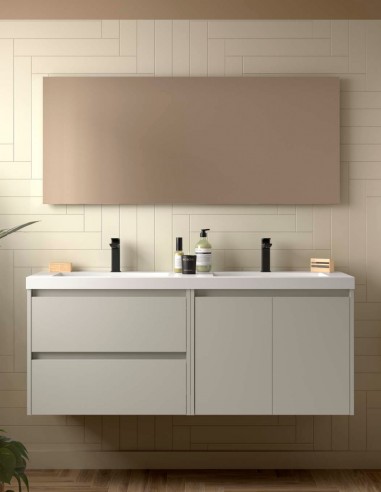 Mueble Noja Salgar grey satin