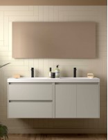 Mueble Noja Salgar grey satin