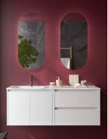 Conjunto Noja Salgar white gloss izq