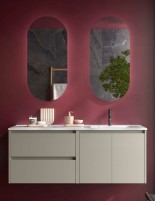 Conjunto Noja Salgar grey satin dcha