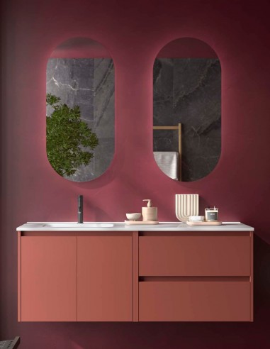 Conjunto Noja Salgar red satin izq