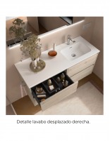 Conjunto Noja Salgar 4 cajones desplazado derecha