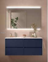 Conjunto Noja Salgar 4 cajones blue satin