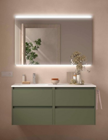 Conjunto Noja Salgar 4 cajones green satin izq