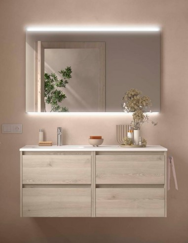 Conjunto Noja Salgar 4 cajones natural izq